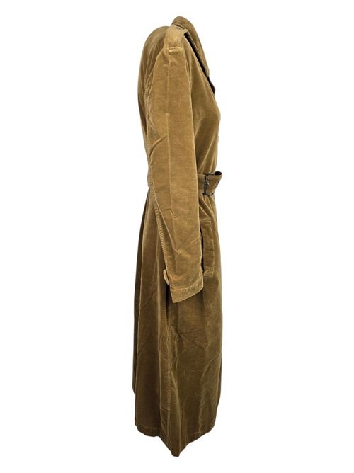 trench donna in velluto cammello Red Capsule by Cigala | RCFW25085-TVS26137